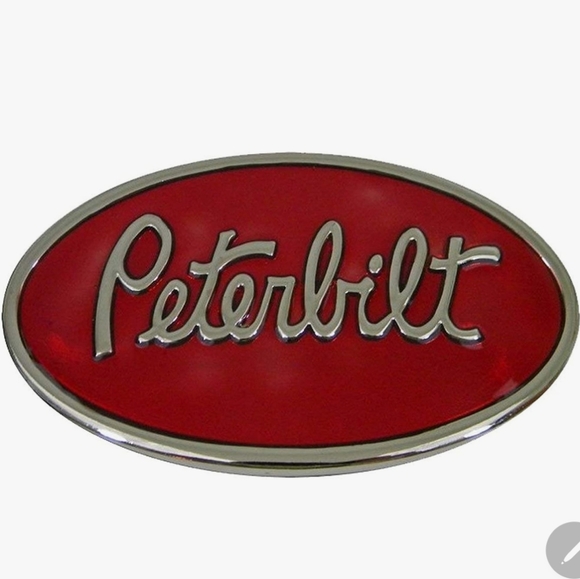 Peterbilt trucker trucking belt buckle.  I have another style shown in last pic. - Picture 4 of 4